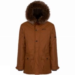 Regatta Mens Alphar Jacket Brown Tan